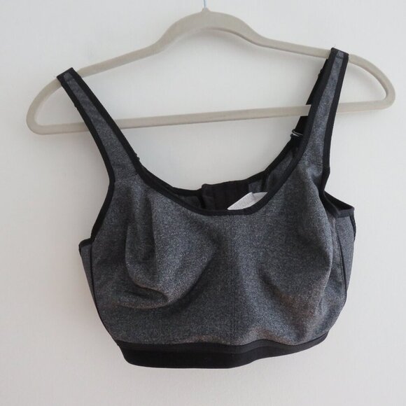 WACOAL Brandi Sport Underwire Bra in Gray Heather Support Athleisure - Size 34D - Picture 3 of 12